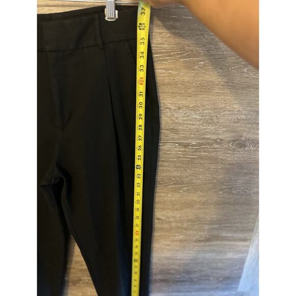 Anine Bing Joelle Trouser Pants Women Size Small Black Pockets Career Office - Picture 8 of 11